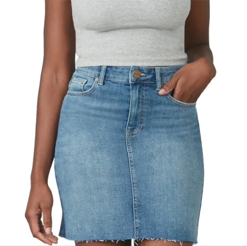 LOLA JEANS Blue Denim Mini Skirt